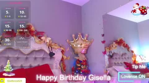 GiselleNoah online show from December 27, 9:50 am