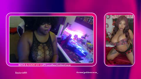 Goddess Cocoa online show from September 11, 6:57 am