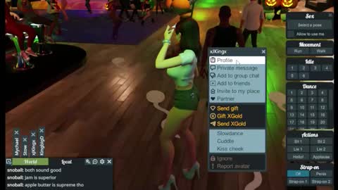 Stella online show from October 21, 11:05 pm