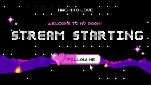 Snapshot of hachiko_love chatting on February 7, 3:45 am Hachiko online show from February 7, 3:45 am