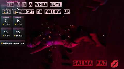 Snapshot of hairyandsexysalma chatting on January 16, 8:11 am SALMA online show from January 16, 8:11 am