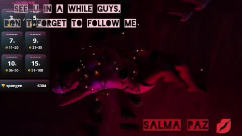 Snapshot of hairyandsexysalma chatting on February 1, 3:41 am SALMA online show from February 1, 3:41 am