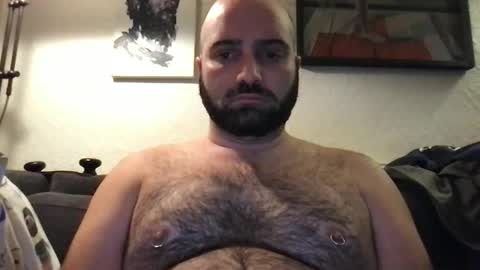 Snapshot of hairyleatherguy chatting on September 27, 10:15 pm Hairy Guy online show from September 27, 10:15 pm
