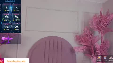 Snapshot of hanaahquinn chatting on December 17, 11:38 am hanaahquinn online show from December 17, 11:38 am