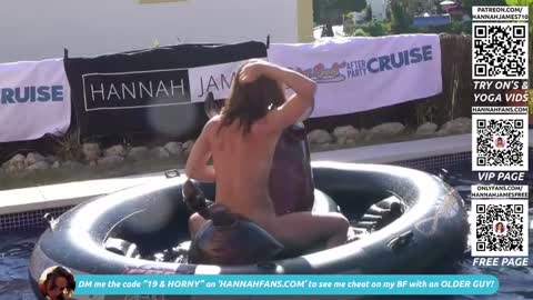 Snapshot of hannahjames710 chatting on September 20, 3:35 pm Hannah James online show from September 20, 3:35 pm