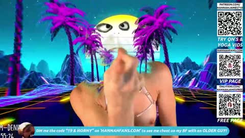 Snapshot of hannahjames710 chatting on November 30, 2:10 pm Hannah James online show from November 30, 2:10 pm