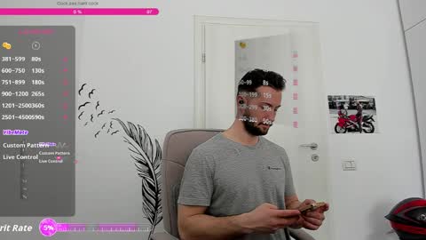 Hard Cock online show from April 7, 7:20 am