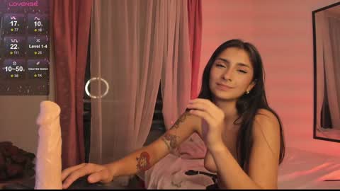 Snapshot of hera_069 chatting on December 2, 12:30 am Hello I am Valentina independent Colombian model I love sensuality and pleasure welcome online show from December 2, 12:30 am