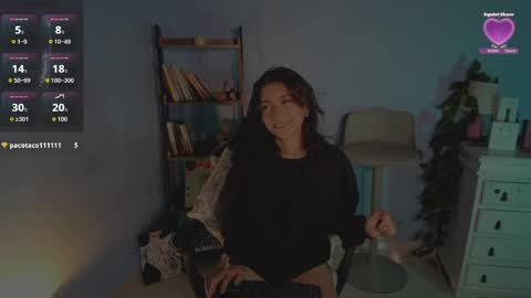 Snapshot of hera_069 chatting on April 1, 11:02 pm Hello I am Valentina independent Colombian model I love sensuality and pleasure welcome online show from April 1, 11:02 pm