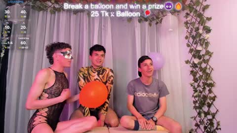 Euphoria Boys online show from December 6, 12:02 am