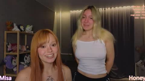 Honey and Misa online show from September 13, 9:25 pm