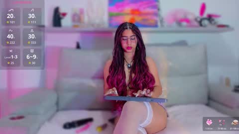 Snapshot of hushaura chatting on February 6, 11:46 am Hushaura online show from February 6, 11:46 am