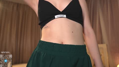 Claire online show from January 17, 2:39 pm