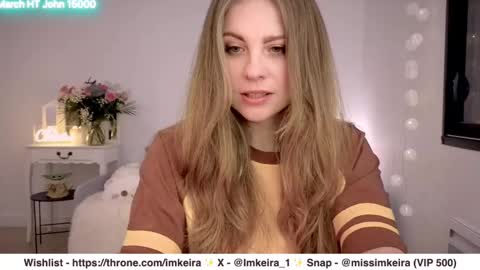 ImKeira online show from March 3, 7:39 pm