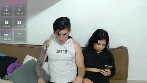 Snapshot of incubus_couple1 chatting on January 8, 1:30 am incubus_couple1 online show from January 8, 1:30 am