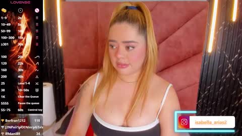 Isabella Arias online show from March 7, 10:02 am