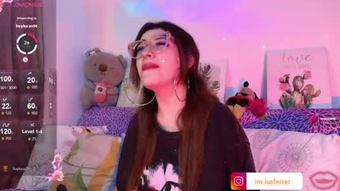 Snapshot of isaferrer06 chatting on April 21, 4:19 am Isabella Ferrer online show from April 21, 4:19 am