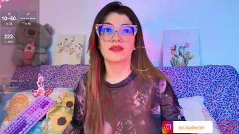Snapshot of isaferrer06 chatting on April 30, 5:36 am Isabella Ferrer online show from April 30, 5:36 am