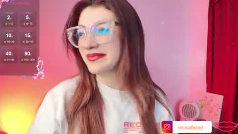 Snapshot of isaferrer06 chatting on July 2, 6:19 am Isabella Ferrer online show from July 2, 6:19 am