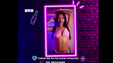 Isa Monroee  online show from January 17, 10:56 pm