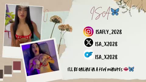 Isa Monroee  online show from February 25, 11:55 pm