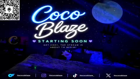 CoCo Blaze online show from May 18, 2:51 am