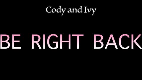 ivy69 9 and cody online show from December 30, 8:43 am