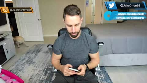 Snapshot of jakeorion chatting on January 25, 9:57 pm Jake Orion online show from January 25, 9:57 pm