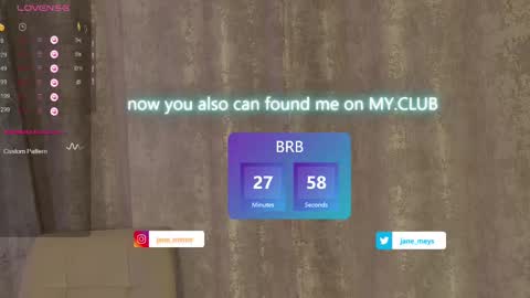 your kitty JANE roawww online show from February 24, 11:21 am