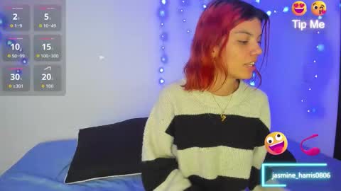 Snapshot of jasmine_harris chatting on December 22, 12:24 pm jasmine online show from December 22, 12:24 pm