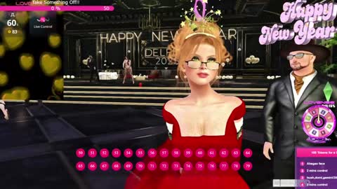 Snapshot of jennystarveling chatting on January 1, 4:39 am Jenny Starveling online show from January 1, 4:39 am