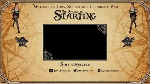 Snapshot of jennystarveling chatting on January 14, 6:02 am Jenny Starveling online show from January 14, 6:02 am
