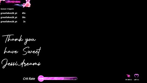 Jessica Gomez online show from March 4, 6:58 am