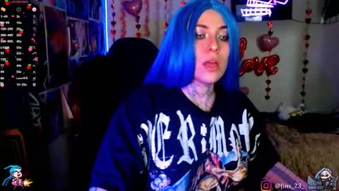 Snapshot of jinx_25 chatting on February 15, 8:05 pm Jinx online show from February 15, 8:05 pm