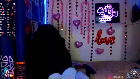 Snapshot of jinx_25 chatting on February 17, 1:02 am Jinx online show from February 17, 1:02 am