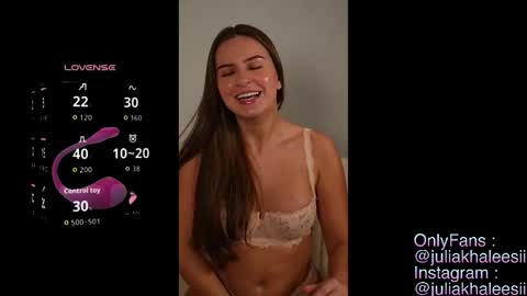 Julia Khaleesii online show from March 19, 6:23 pm