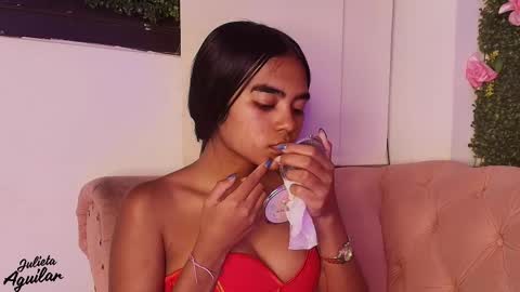 Snapshot of julieta_aguilar chatting on March 15, 6:58 pm Juli online show from March 15, 6:58 pm