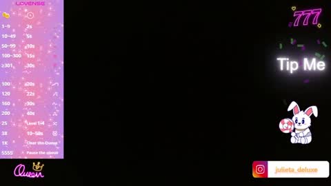 Snapshot of julieta_deluxe chatting on April 5, 2:58 pm Julieta online show from April 5, 2:58 pm