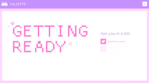 Snapshot of juliette_garden chatting on November 22, 7:35 pm Here most days 3 online show from November 22, 7:35 pm