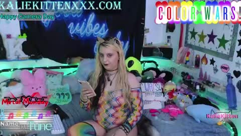 Snapshot of kaliekitten chatting on June 29, 9:37 pm KalieKitten online show from June 29, 9:37 pm
