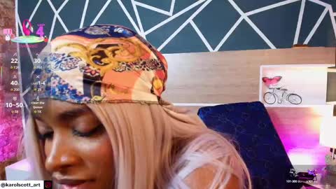 Snapshot of karol_scott1 chatting on September 18, 8:33 pm KAROL SCOTT online show from September 18, 8:33 pm