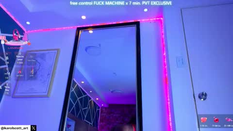 Snapshot of karol_scott1 chatting on November 1, 8:00 pm KAROL SCOTT online show from November 1, 8:00 pm