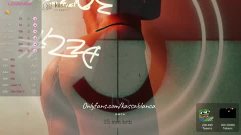 Kassy  online show from January 2, 3:15 am