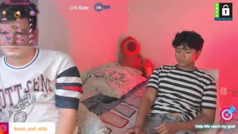 Snapshot of kevinxlvx chatting on January 3, 1:38 am kevin and ottis online show from January 3, 1:38 am