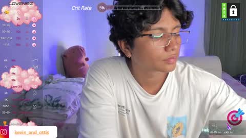 Snapshot of kevinxlvx chatting on February 9, 12:06 am kevin and ottis online show from February 9, 12:06 am