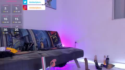Snapshot of kimberlykors_ chatting on January 9, 10:40 am Kimberly online show from January 9, 10:40 am