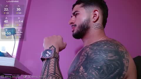 Snapshot of king_falconer chatting on March 27, 3:45 am Angel Falconer online show from March 27, 3:45 am