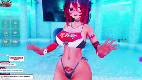 Snapshot of kinkykarmavr chatting on June 27, 9:25 am KinkyKarma XO online show from June 27, 9:25 am