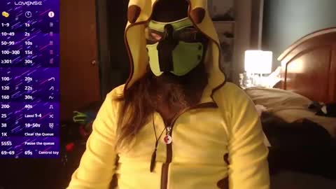 kinkywolf87 online show from November 1, 2:35 am