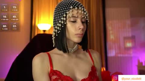 Snapshot of lady_nicolett chatting on February 23, 12:41 am lady_nicolett online show from February 23, 12:41 am